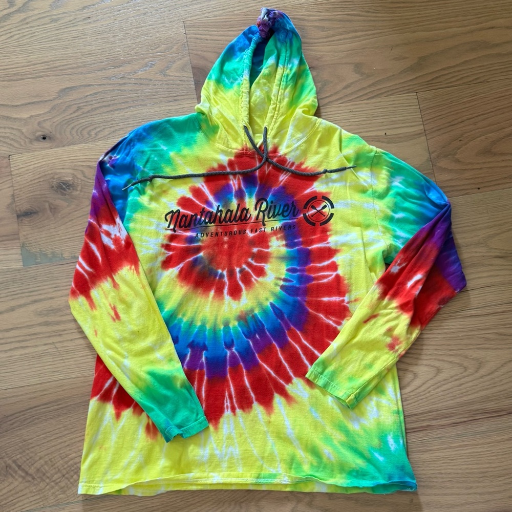 Colorful Tie-Dye Hoodie